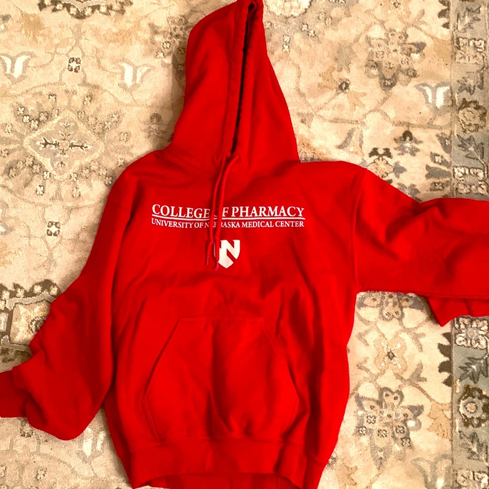 Size s red sweatshirt hoodie